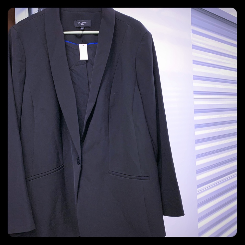 🛍Talbots Plus black blazer🛍
